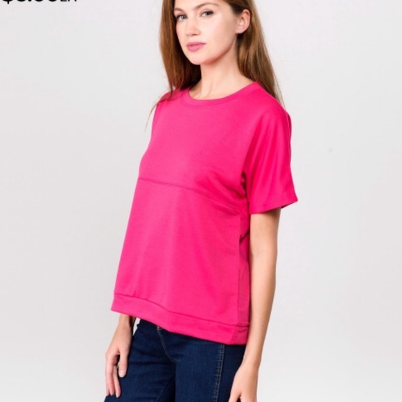 💙4/$20 Adorable and Soft Pink Top - Picture 3 of 6